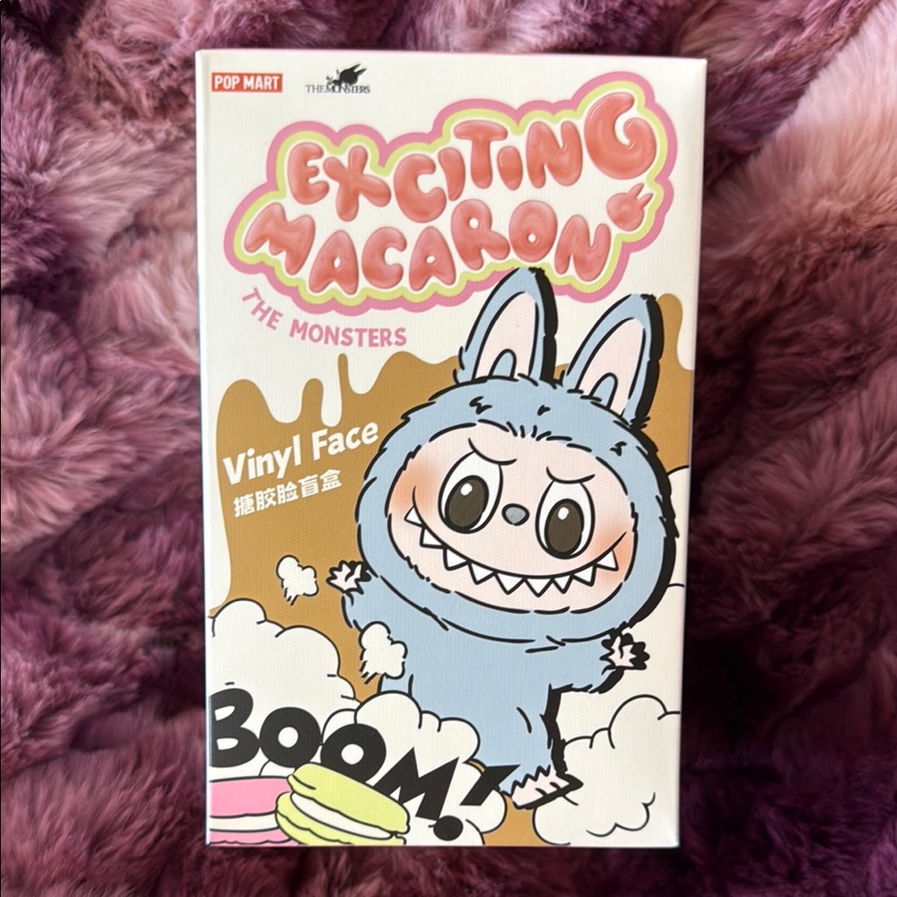 SEALED Exciting Macaron POPMART Labubu - Soymilk